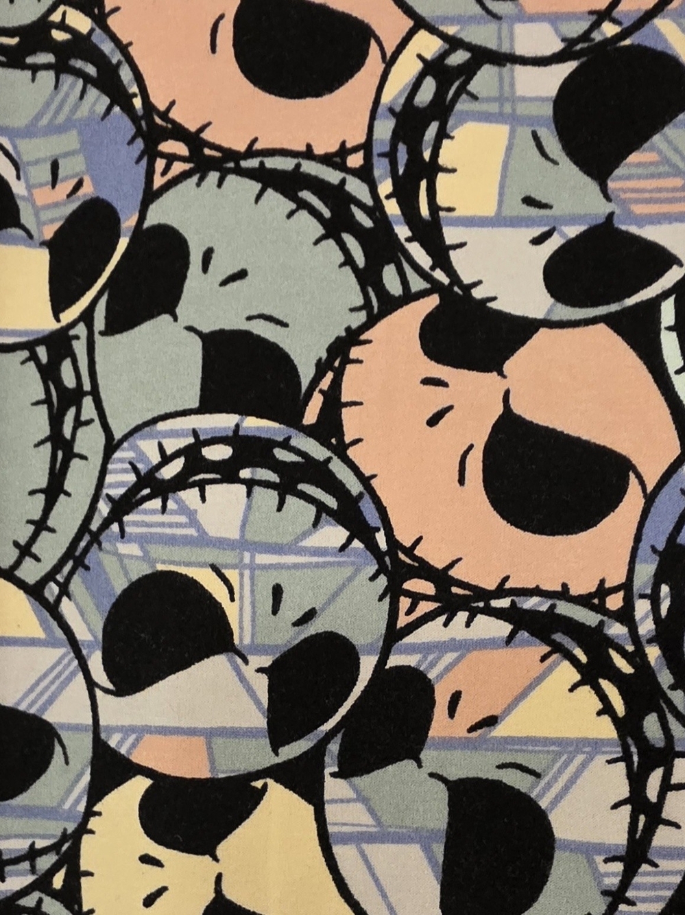 LulaRoe Jack Skellington Nightmare Before Christmas (Tall And Curvy) Leggings - Picture 2 of 4